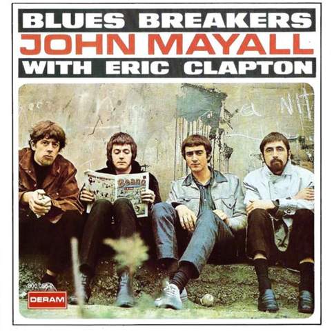 Welches Comic liest Eric Clapton auf dem Cover?