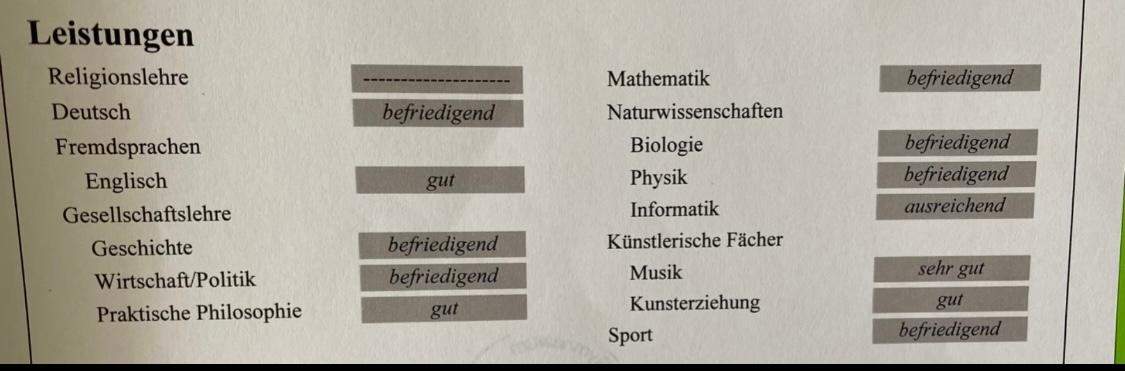 Was für einen Schnitt braucht man für ein Auslandsjahr?