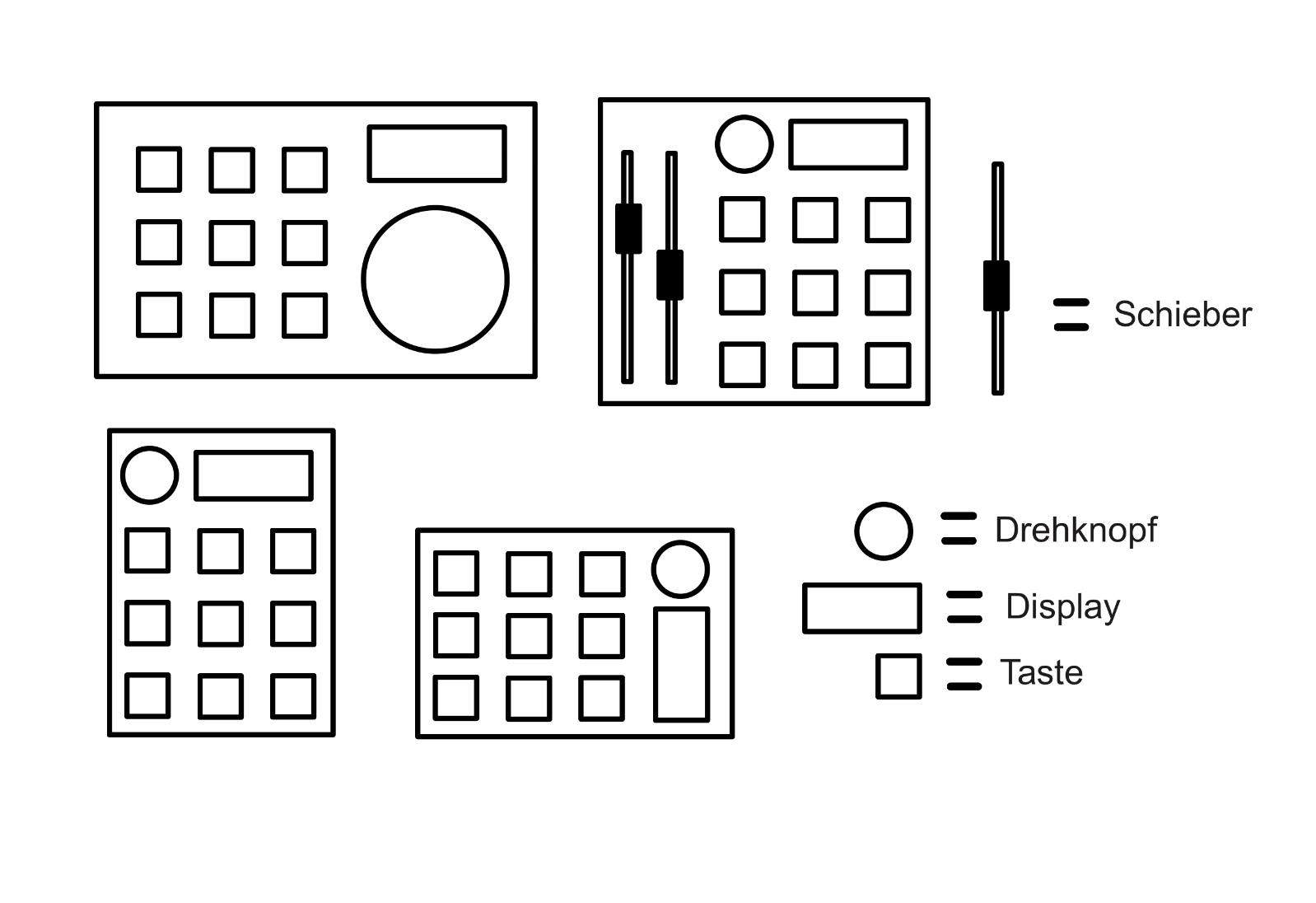Welches Macropad Layout sieht am besten aus? (Tastatur, Gaming Tastatur)