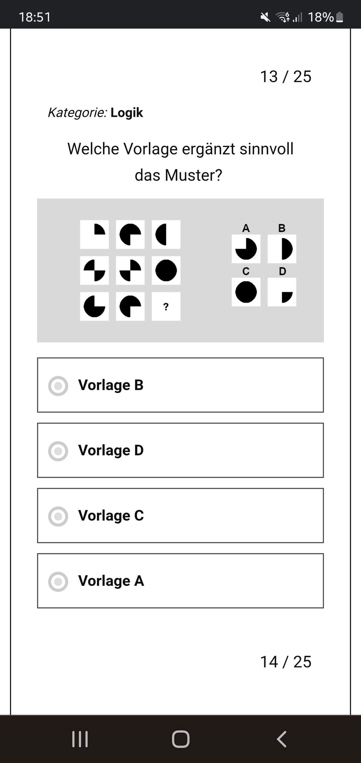 Bundeswehr Test Was Passt Zu Mir Welches Muster ergänzen beim Bundeswehr CAT Test? (Militär, Soldat