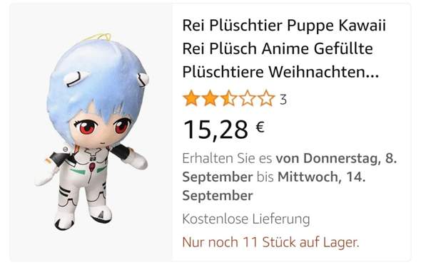 Welches Rei Plüsch sieht wie auf den Bild aus?