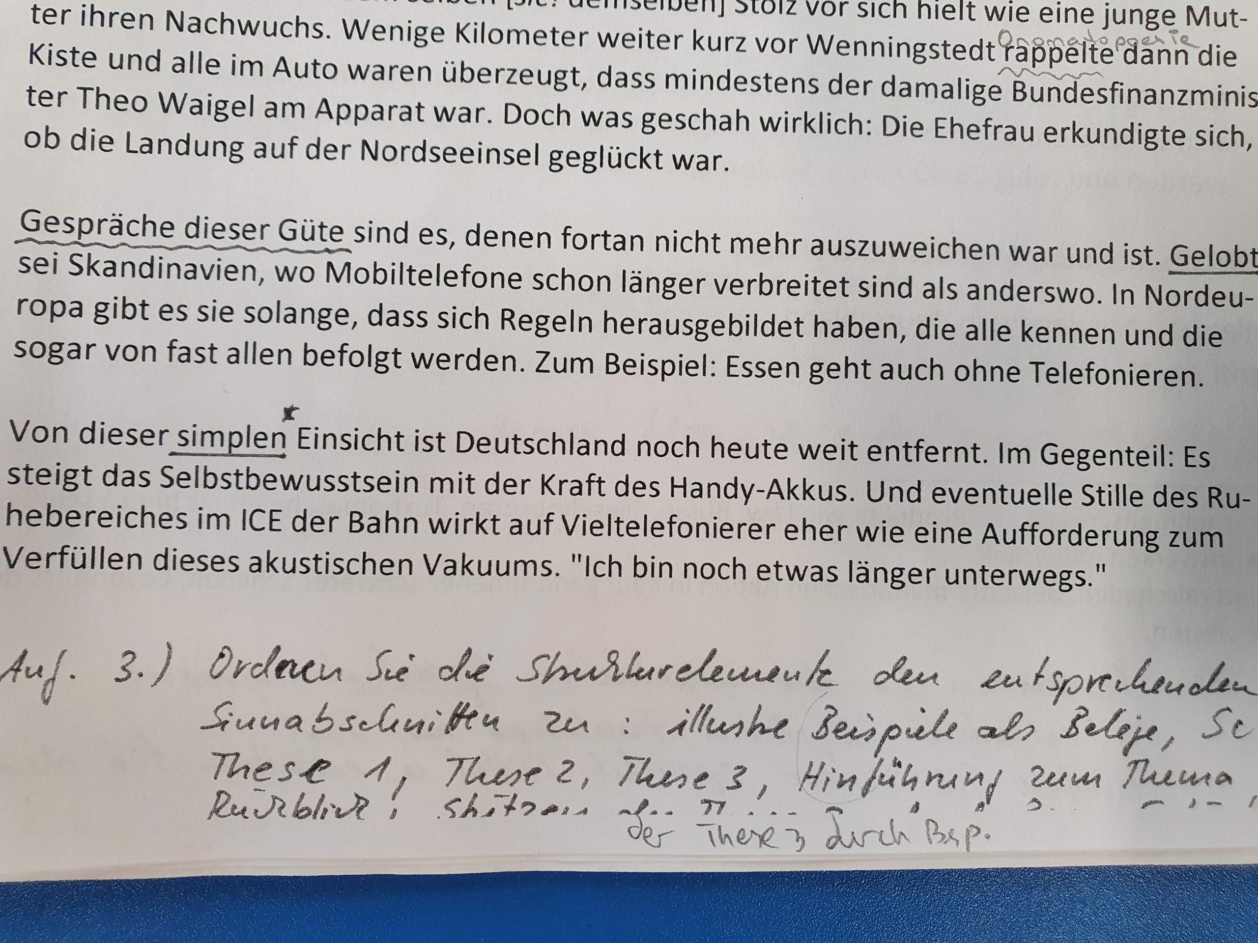 Welches Stilmittel ist das Text? (Deutsch)