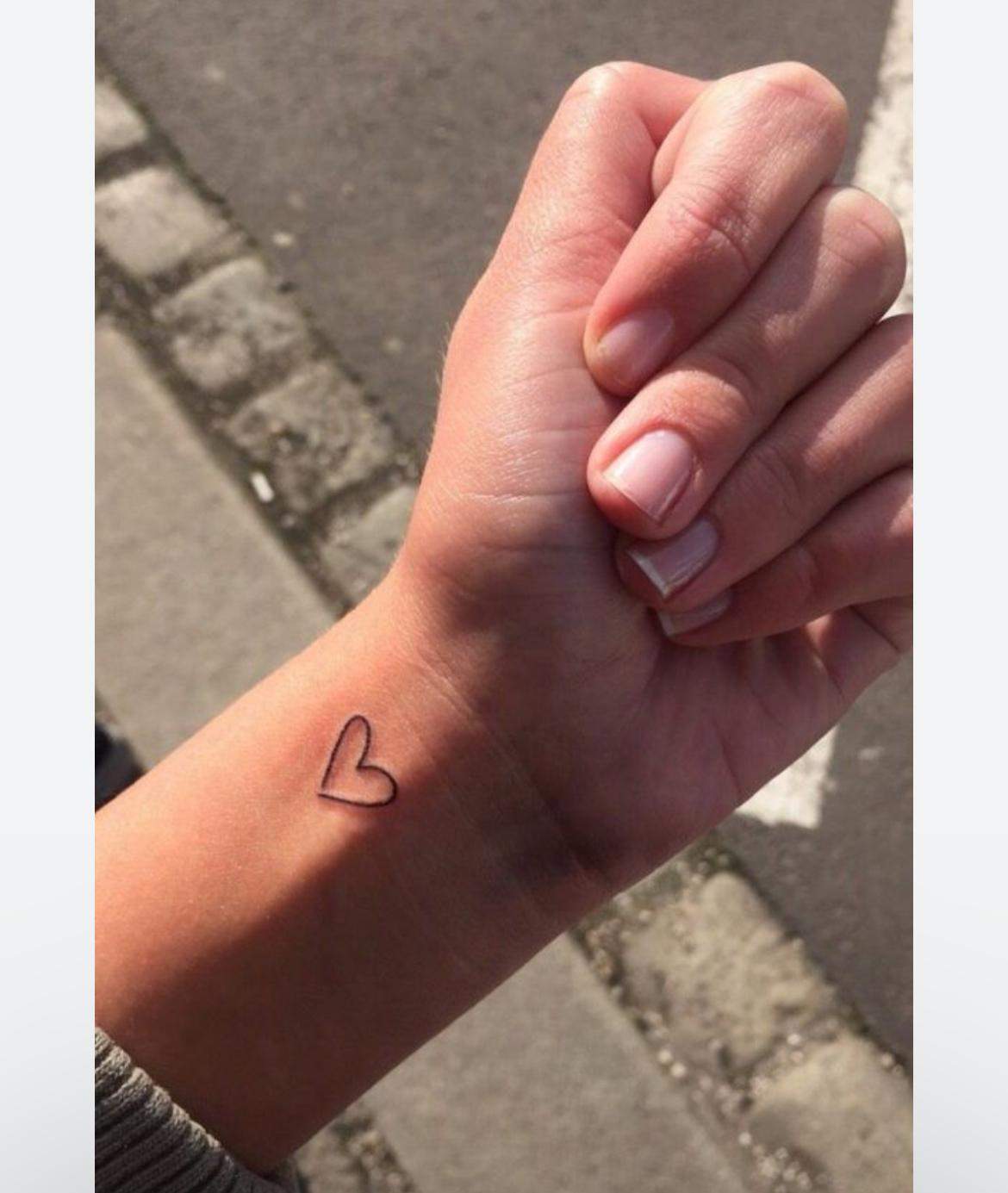 Welches Tattoo (Herz, Tattoo, Fine Line, Unterarm)? (Frauen, Körper
