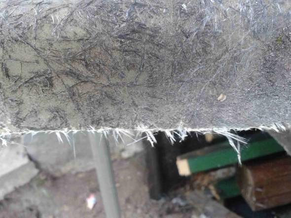 Welldach Asbest enthalten? Bilder! (Handwerk, Dach, fasern)