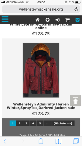 ERFAHRUNGEN? (Kleidung, Jacke Liste unseriöser Wellensteyn Fake Shops