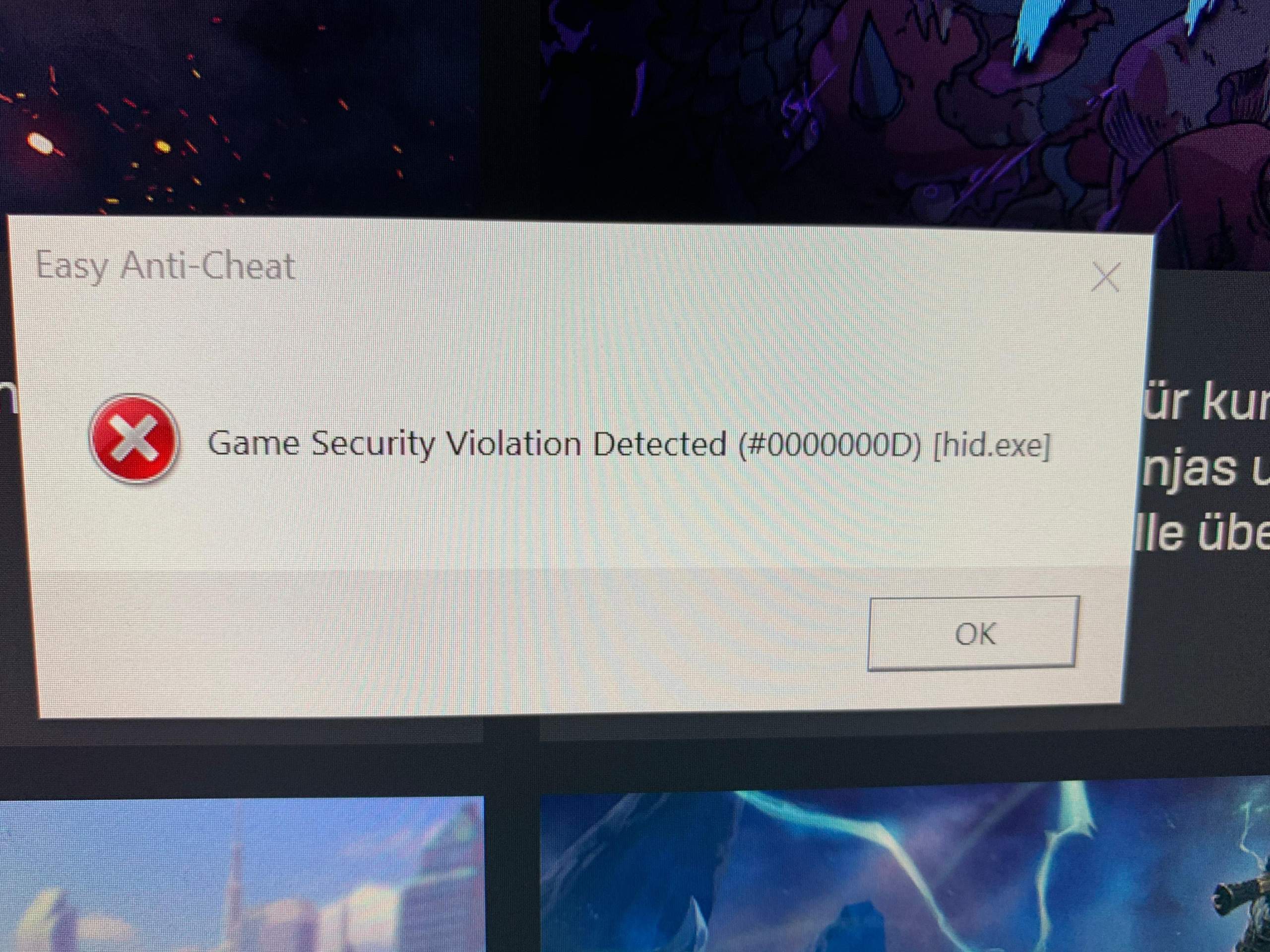 Wenn ich Fortnite starten möchte kommt immer eine Fehlermeldung? (Computer, Technik, PC)