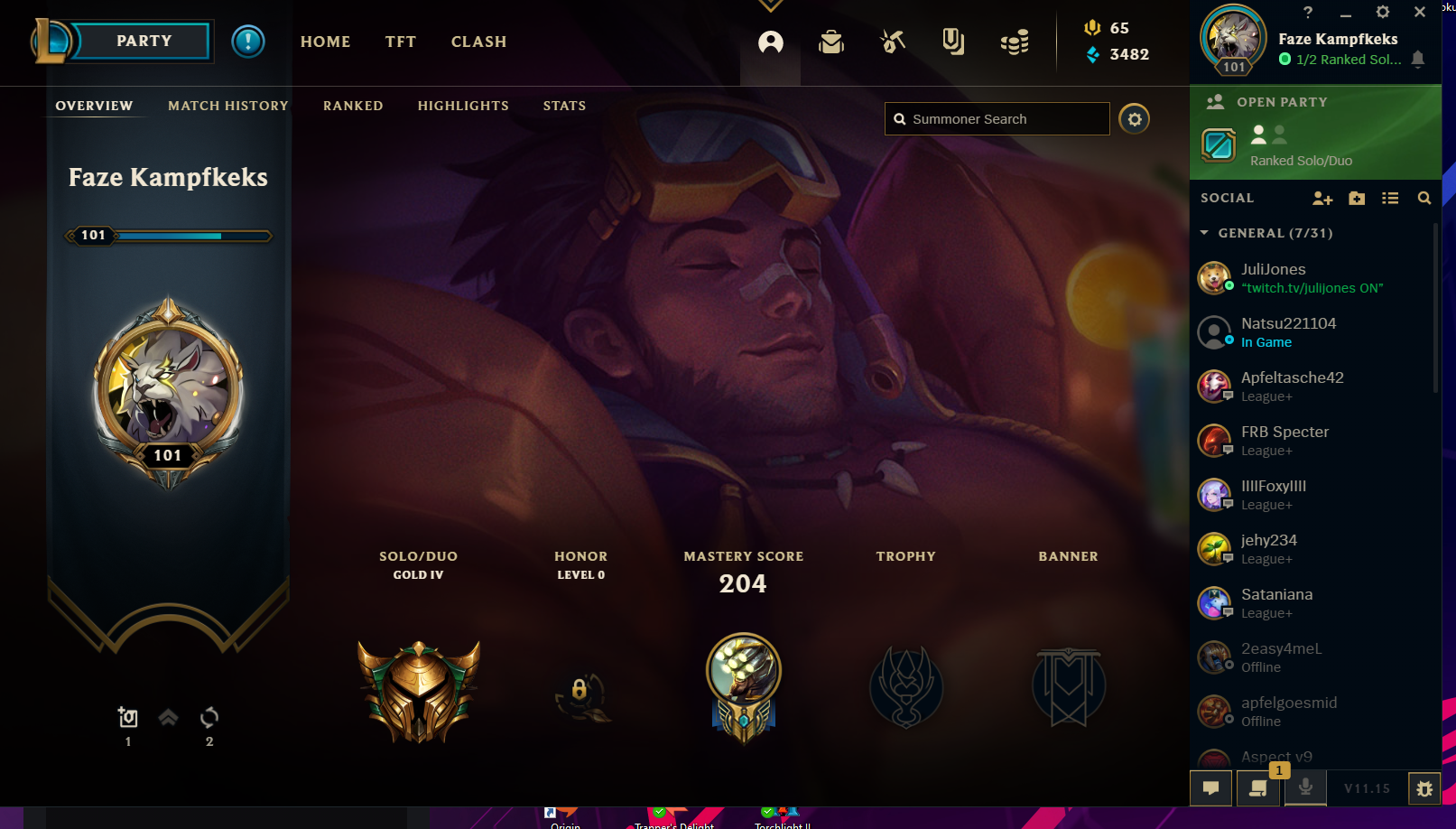 Wenn mir das Demotion Shield nicht angezeigt wird, ist es dann nicht da?  (Gaming, League of Legends)
