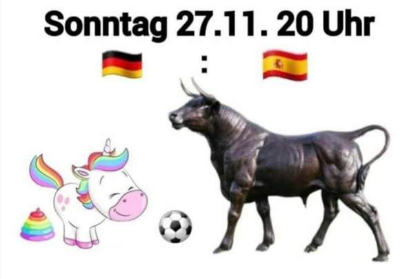 Wer gewinnt am Sonntag? Deutschland oder Spanien?