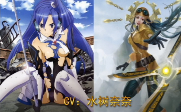 Bild zum Anime (linkes) - (Mädchen, Anime, League of Legends)