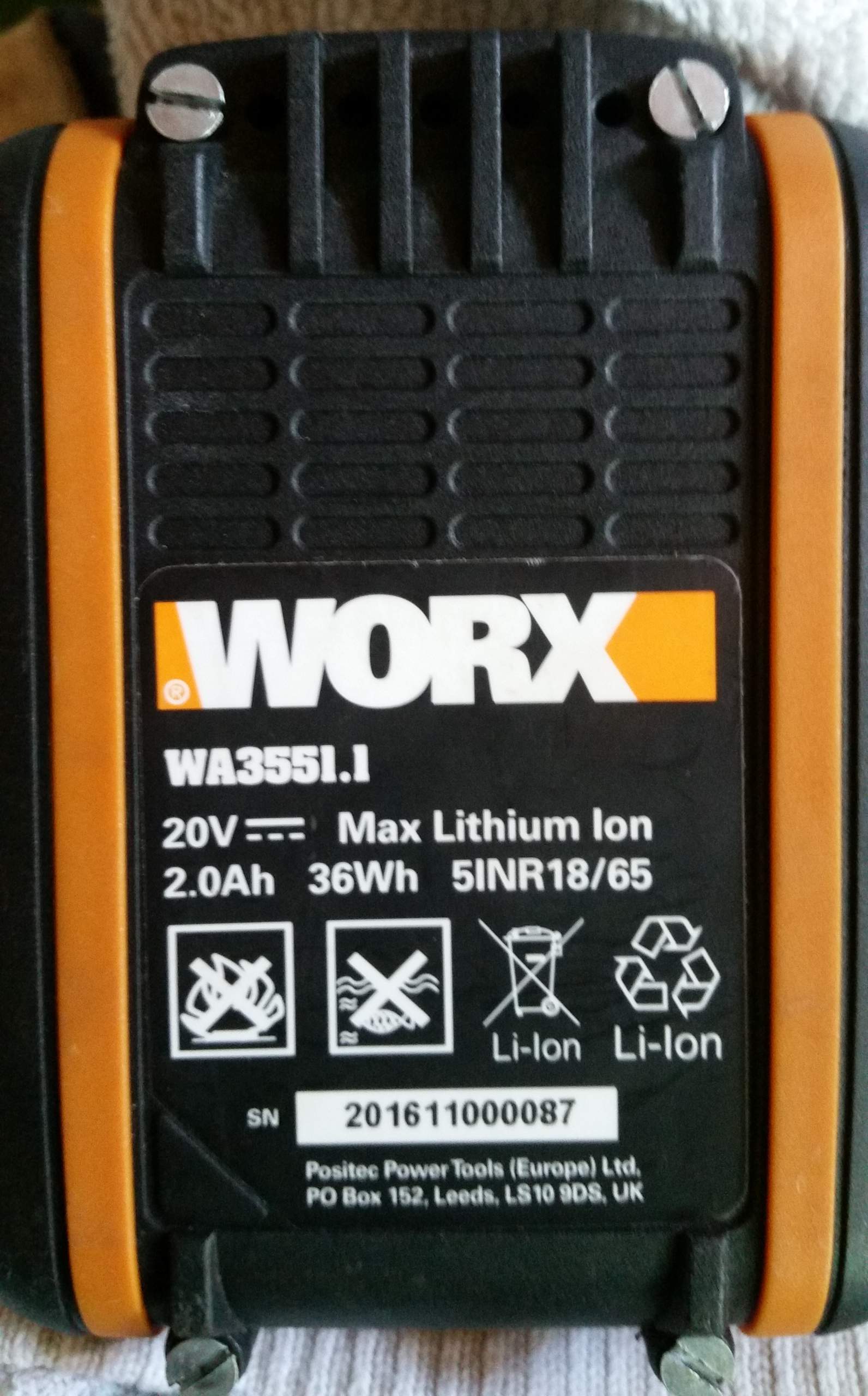 Wer ist der Hersteller der WORX Akkus? (Technik, Technologie, Akku)