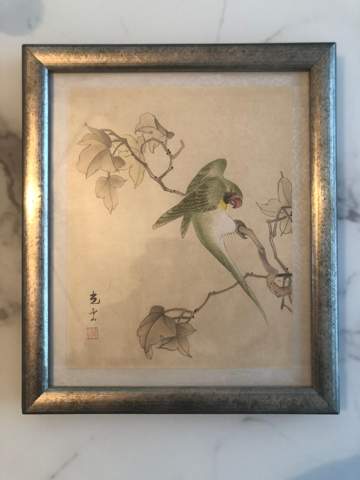 Wer ist der Maler dieses japanischen Bildes?