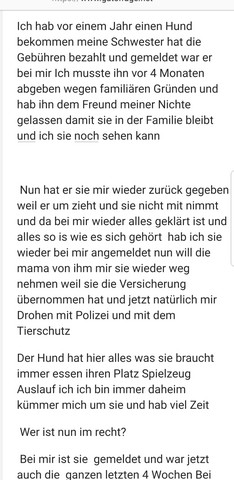 - (Tiere, Hund, Gesetz)