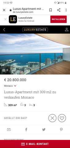 Wer kauft sich bitte in Monaco eine so kleine Wohnung?