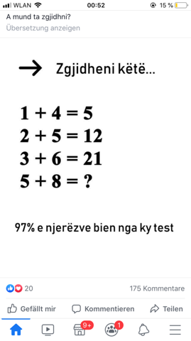 Wer kennt die Lösung? (Mathe)? (Schule, Mathematik, Aufgabe)