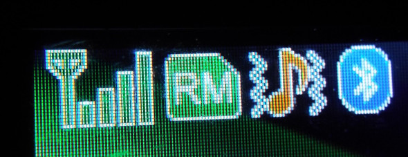 Das grüne Symbol mit RM - (Handy, Internet, Display)