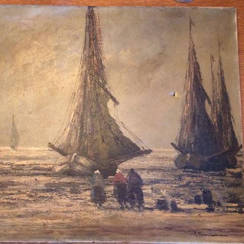 Bild - (Holland, Maler, Schiff)
