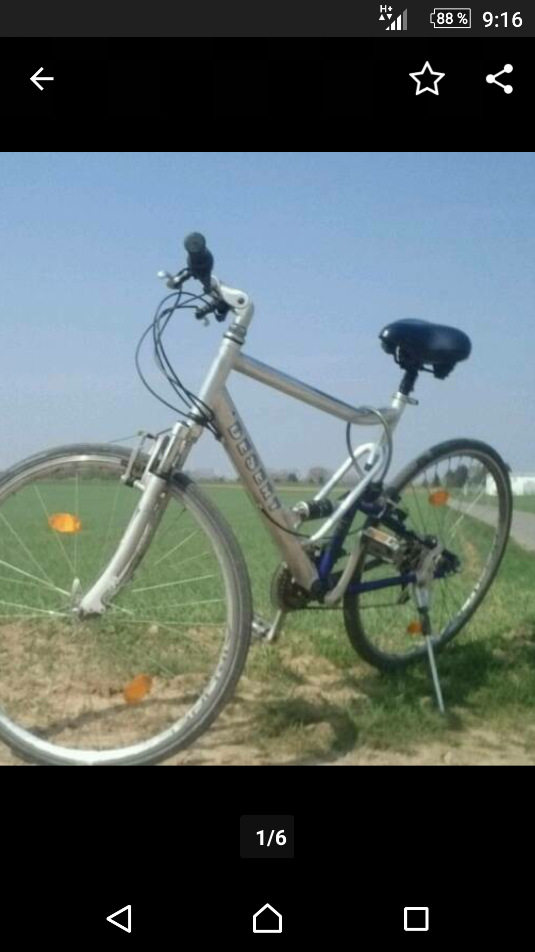 Wer stellte diese Fahrräder her?Marke Desert?⏬Bild⏬