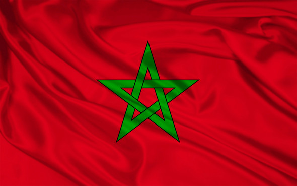 Die Flagge Marokkos wurde am 17. November 1915 offiziell eingeführt.  - (Marokko)