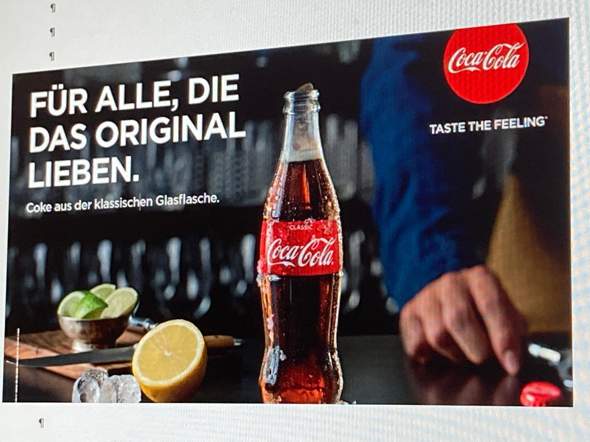 Werbeanalyse Coca Cola Classic Gesundheit Und Medizin Gesundheit Deutsch
