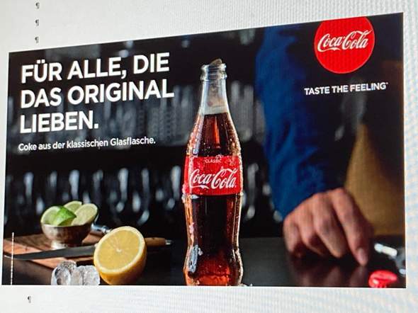 Werbeanalyse Coca Cola Classic Gesundheit Und Medizin Gesundheit Deutsch