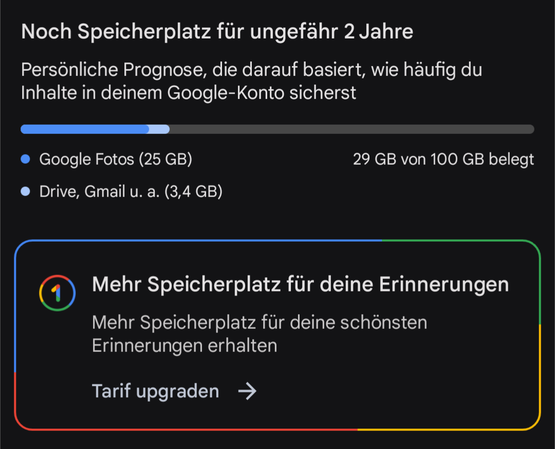 Werden beim Löschen in der Google Fotos App die Bilder auch aus der one ...