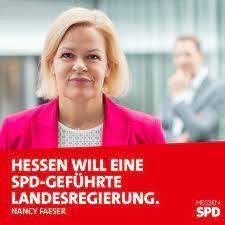 Werdet ihr Nancy Faeser (SPD) in Hessen wählen?