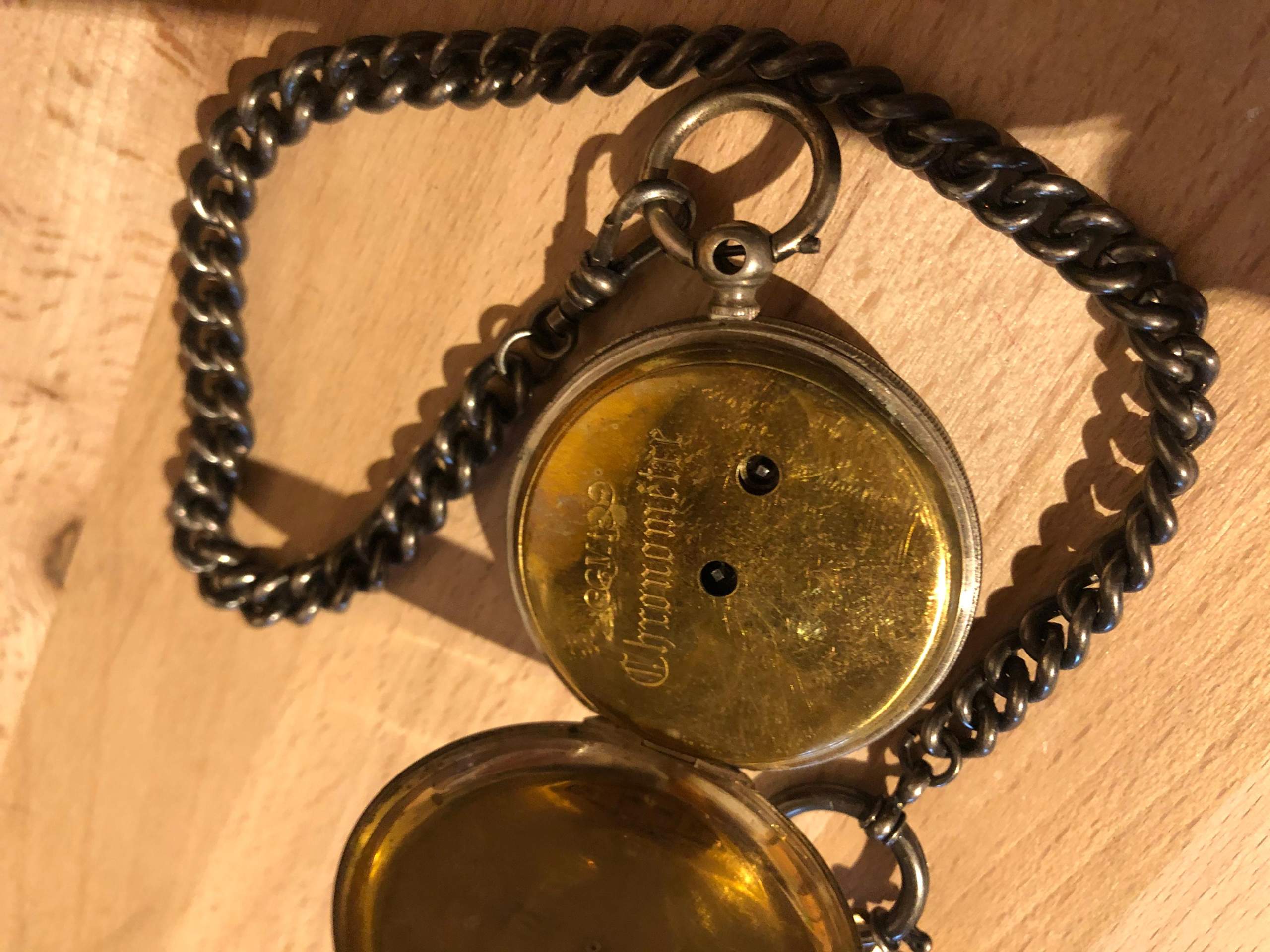 Wert einer Taschenuhr bestimmen? (Uhr, Silber, Antiquitäten)