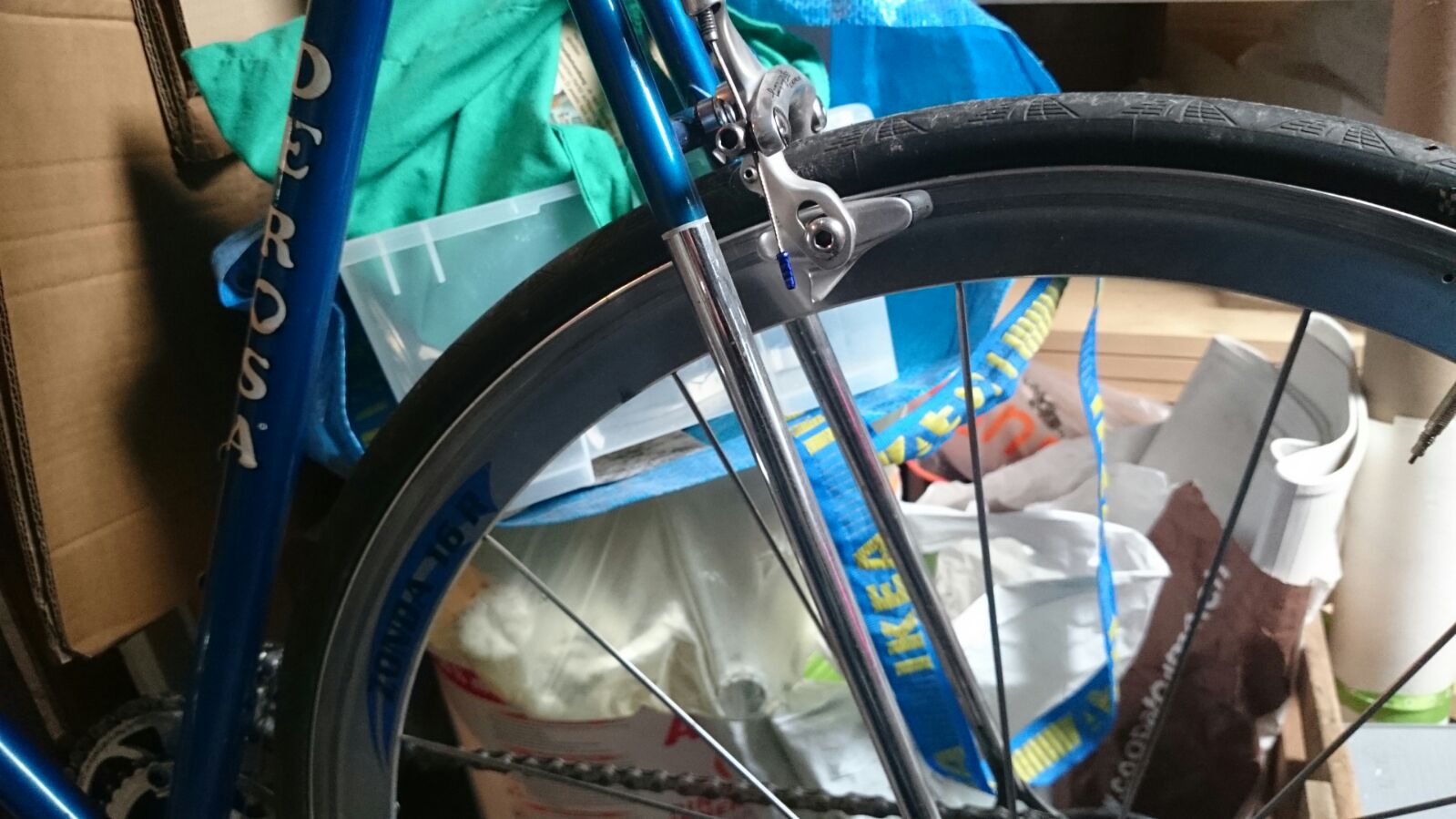 ding wo man ein fahrrad reinstellt