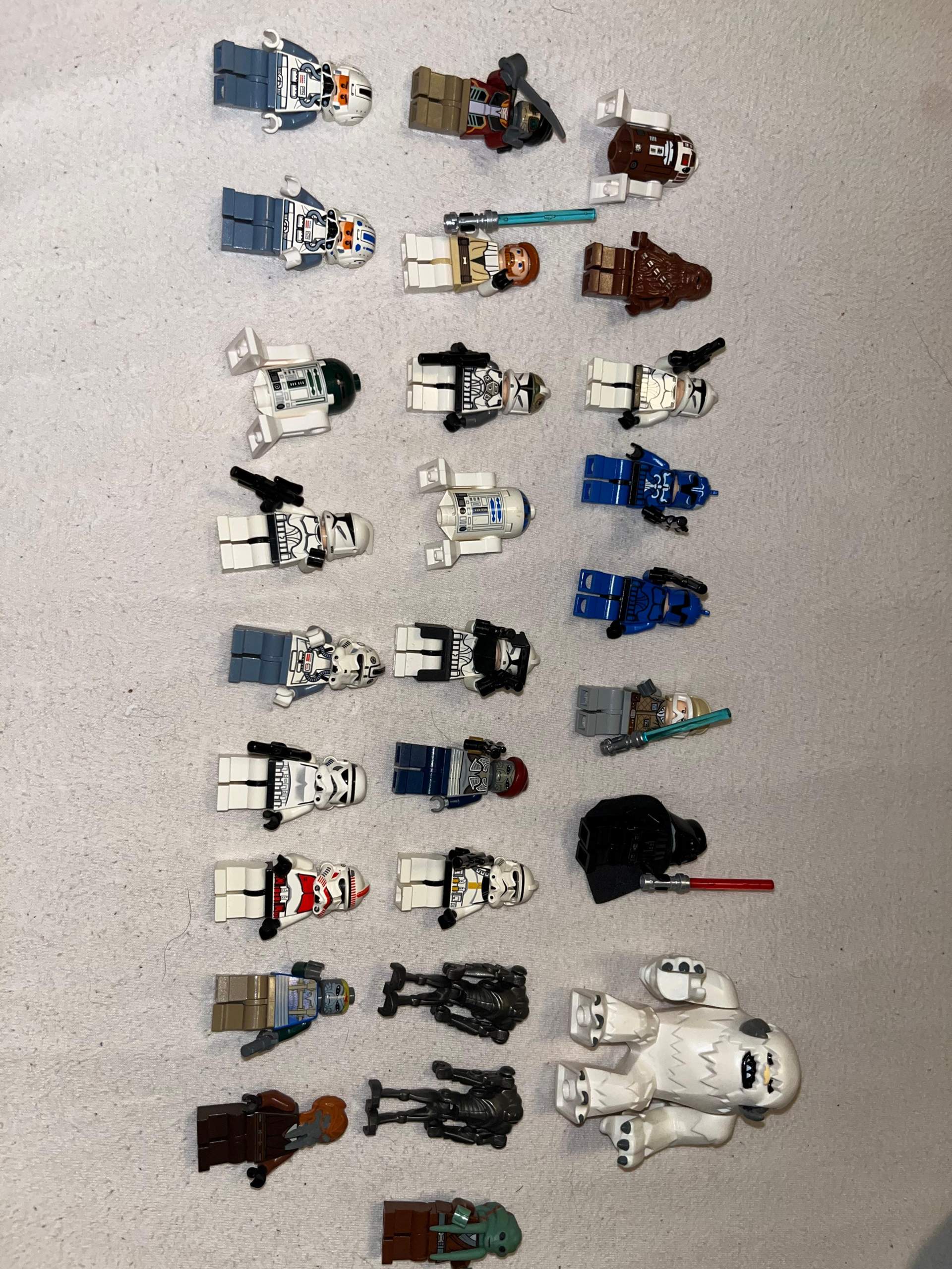 Wertvolle Lego Star Wars Figuren Wert meiner Lego Star Wars Figuren? (minifiguren)