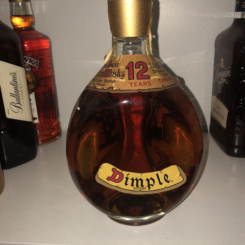 Dimple  - (Alkohol, Flasche, Sammler)