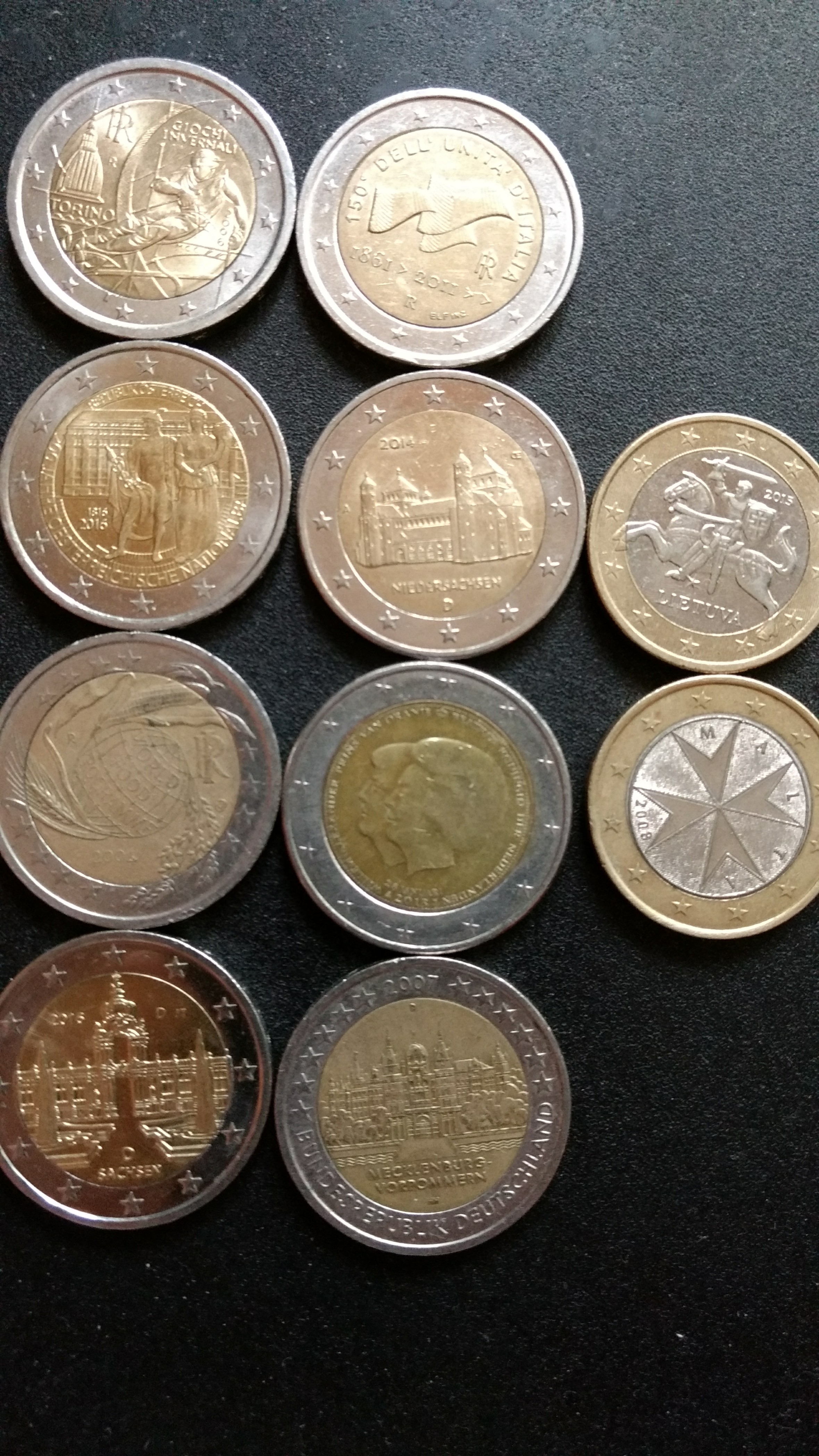 Wertvolle 2€ Münze dabei ? (Geld, Euro, Wert)