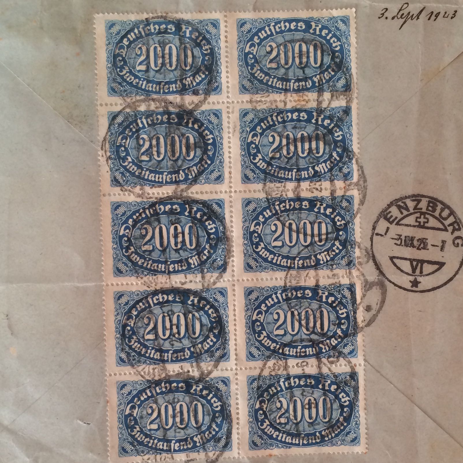 Habe ich eine wertvolle Briefmarken gefunden?