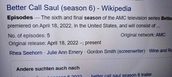 Weso steht da das Besser Ruf Saul an von AMC gemacht wird, aber auf Netflix steht, es wird von Netflix gemacht?