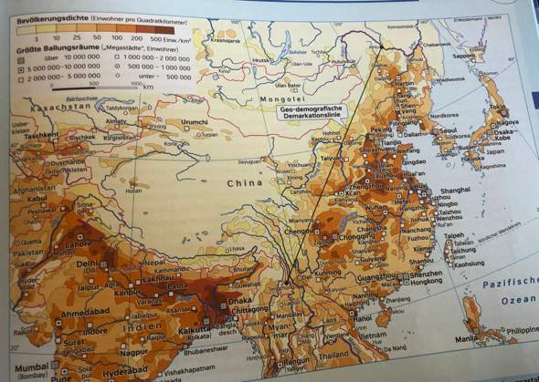 Westen Chinas Politik Geografie China