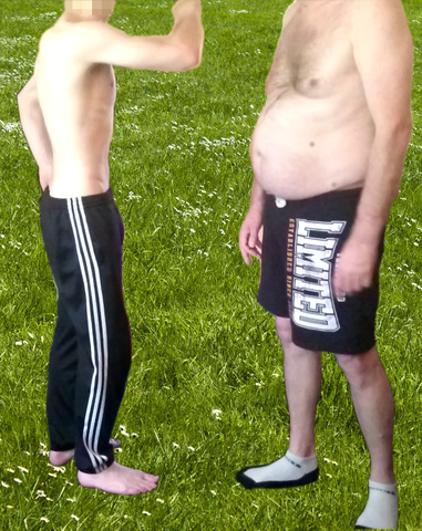 Ringkampf dünn vs. dick - (Sport, Wetten)