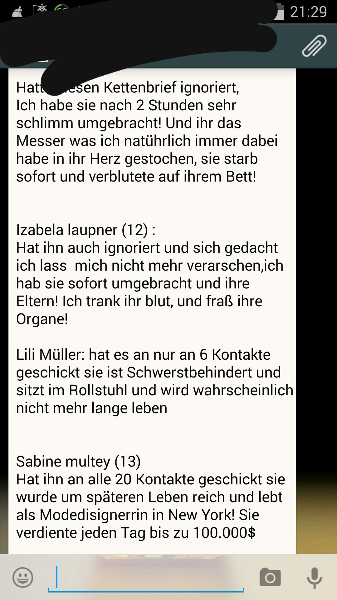 Holzkiste mit abnehmbarem deckel WhatsApp Kettenbrief ernstnehmen oder nicht?! dringend hilfe