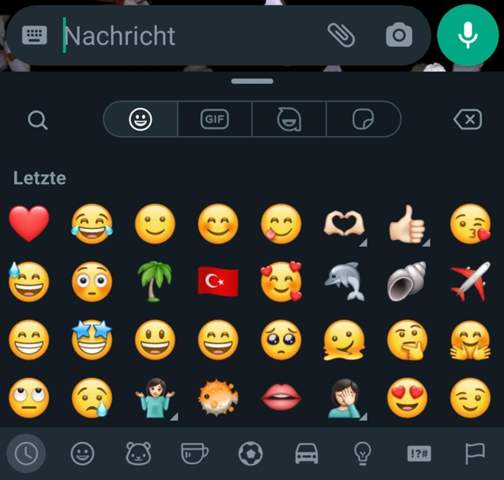 WhatsApp ändert mein Emojilayout?