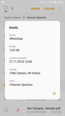 Whatsapp App Ordner Gross Computer Handy Freizeit