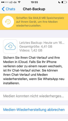 Whatsapp neu installieren chats