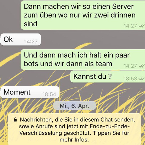 Da!!! - (WhatsApp, Lesebestätigung)
