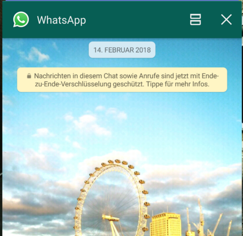 Gelöscht der chatverlauf andere whatsapp was sieht Whatsapp gelöscht: