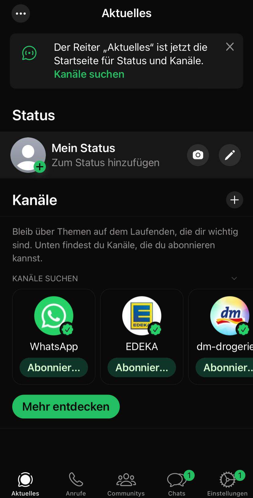 Warum ist mein WhatsApp plötzlich Grün?