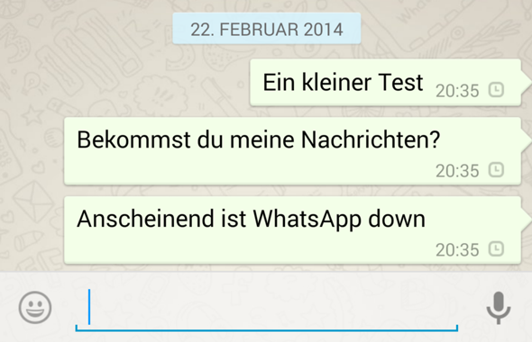WhatsApp Nachrichten kommen nicht an?