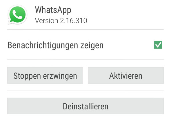Whatsapp ist gerade deaktiviert - (WhatsApp, Nachrichten)