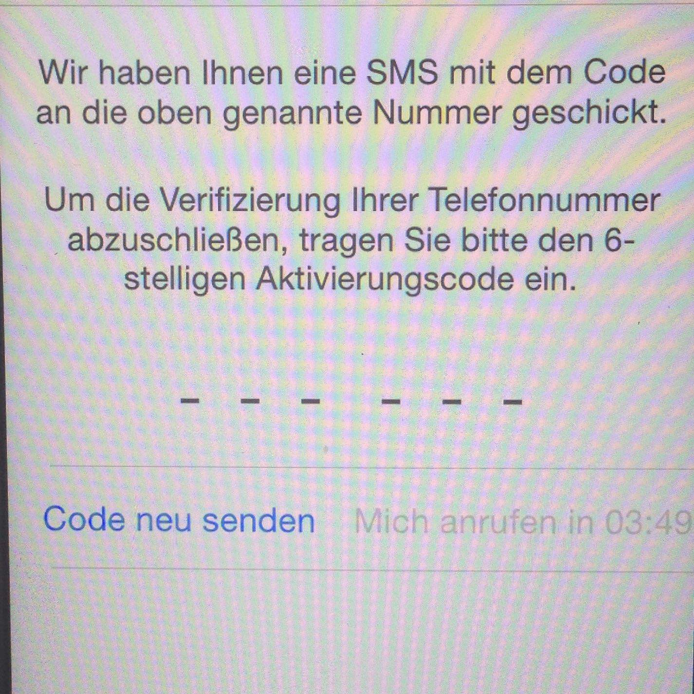 Warum Kann Ich Den Call Now Vorschuss Nicht Buchen Whatsapp? Warum kann ich den Code nicht eingeben? (installieren)