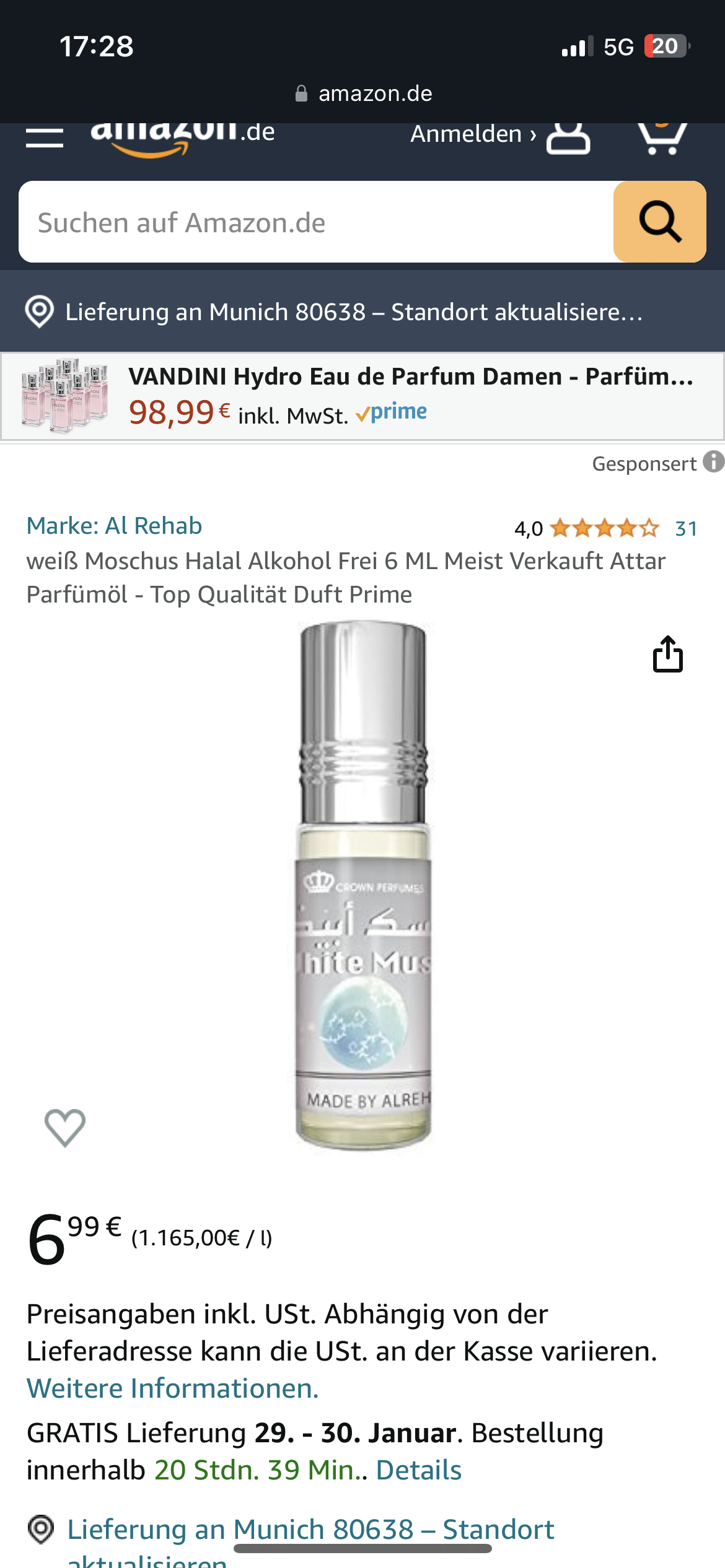 White Musk oder choco musk? (Kosmetik, Parfüm, Duft)