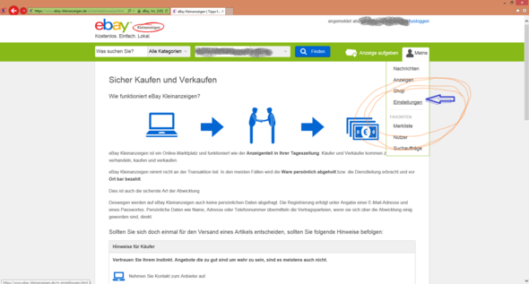Wichtig Wie Kann Ich Bei E Bay Kleinanzeigen Meine Telefonnummer Loschen Bzw Andern Ebay Kleinanzeigen
