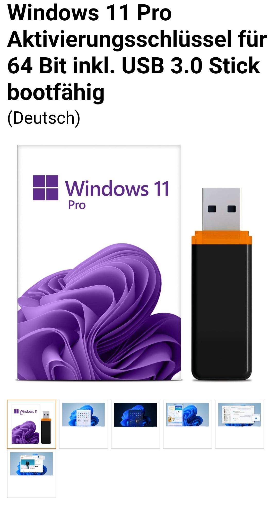 Wie groß muss der USB-Stick für Windows 11 sein?