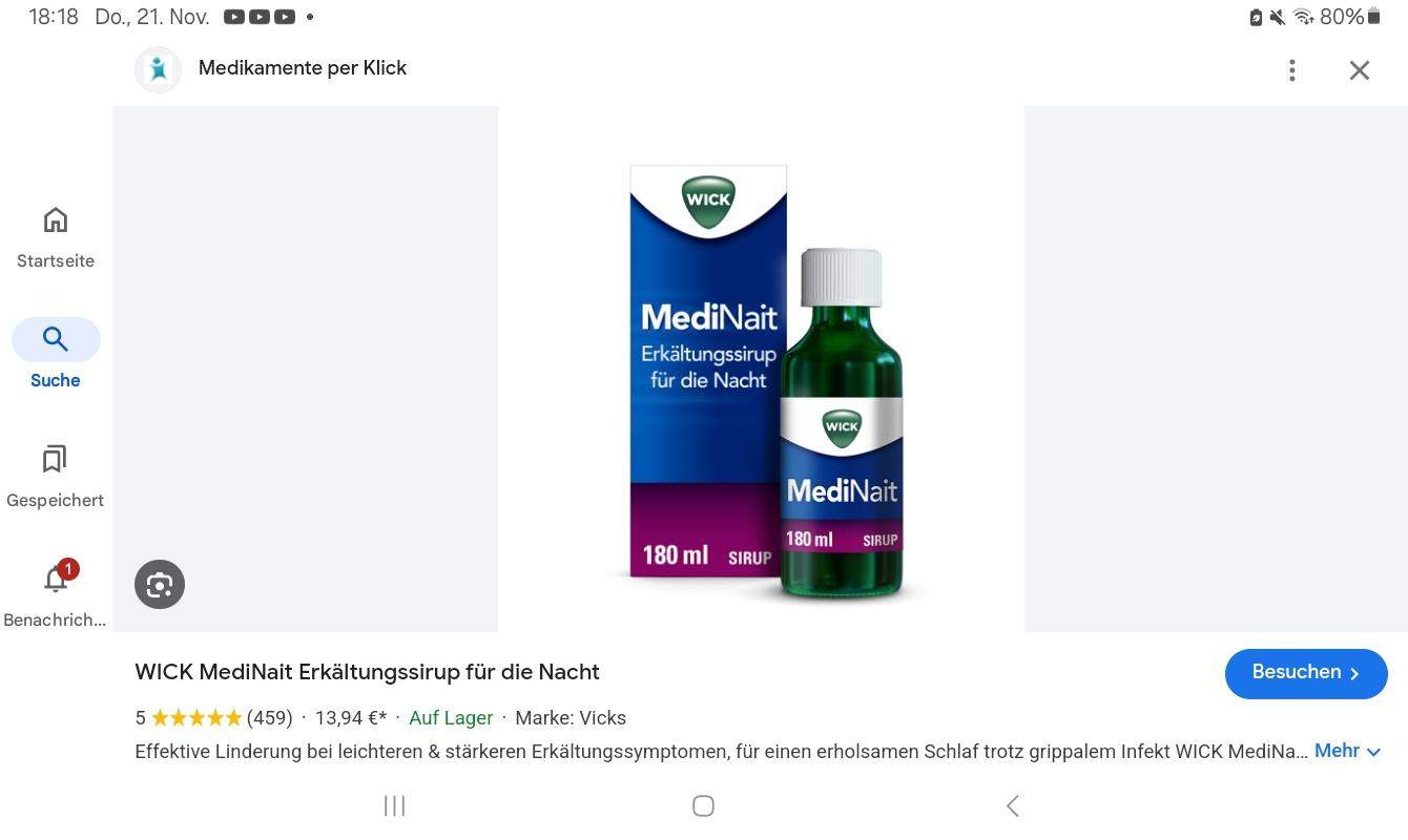 Ist In Wick Medinait Schlafmittel www.gutefrage.net