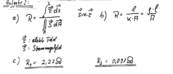 Lösung - (Physik, Elektrotechnik)